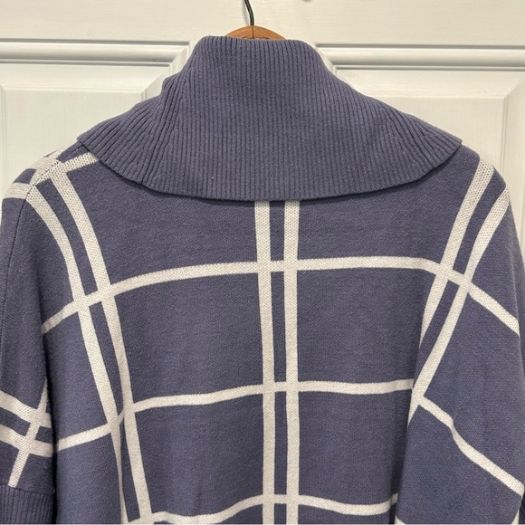 Tint & Shadow Womens Dolman Slv Cowl Neck Sweater Size L/XL Purple - Picture 4 of 9